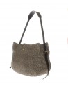 Borbonese  Borsa shopping Hobo media naturale