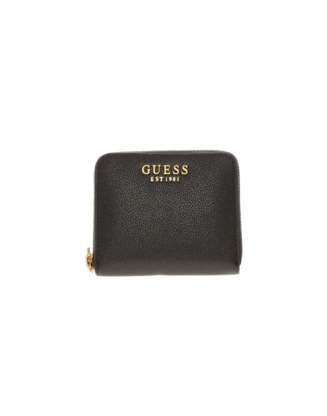 Guess  Portafoglio Malva  small zip around black