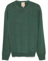 Woolrich  Maglia girocollo in lana verde