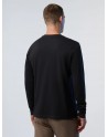 North Sails  T shirt Basic Bollo nero