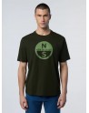 North Sails  T shirt Basic verde